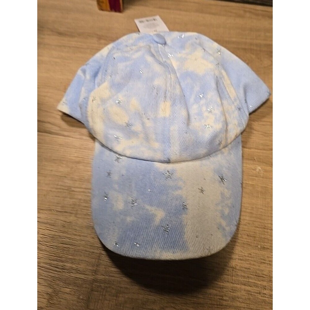 BLUE WHITE COLORFUL Hat Baseball Cap Adjustable